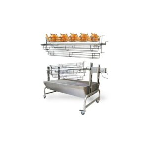 Houtskool Barbecue incl. Kippenspit