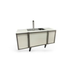 Biertap Wit uitklapbaar