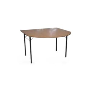 Klaptafel Half Rond 120 /120