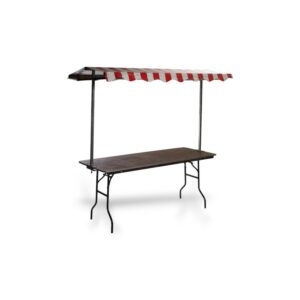 Partykraam Rood - Wit