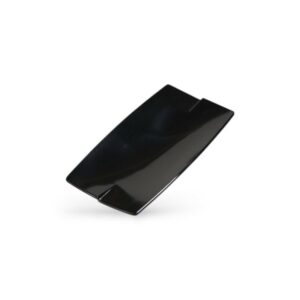 Melamine Zwart Schaaltje Rechthoek 25 x 13 cm