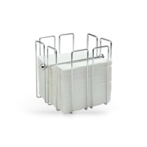 Servethouder, verchromed