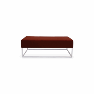 Staal® Lounge big White incl. Burgundy seating