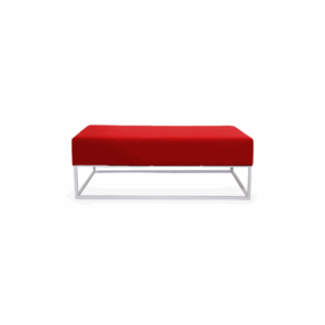 Staal® Lounge big White incl. Red seating