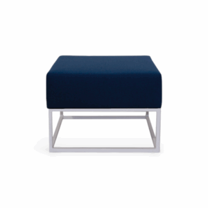 Staal® Lounge small White incl. Blue seating