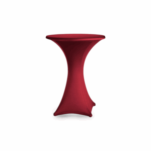 Statafelhoes strak bordeaux, excl. statafel