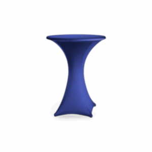 Statafelhoes strak donker blauw, excl. statafel