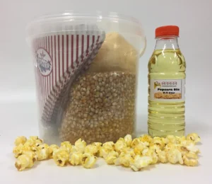 Emmer popcornbenodigdheden 100 porties