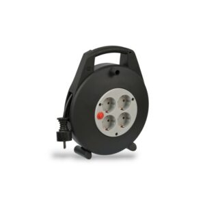 Kabelhaspel 10 meter (4 aansluitingen max 3000W)