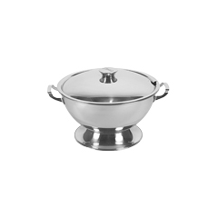 Soepterrine RVS 3 liter incl. Deksel
