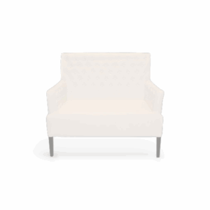 Dutch® Love Chair (white leather)