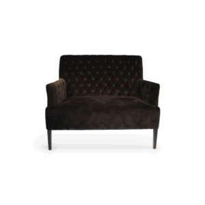 Velvet® Love Chair Black
