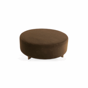 Velvet® Round Pooof Big