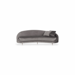 Velvet® Sofa Round Grey