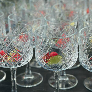 Cocktail glazen huur je bij Broers Verhuur